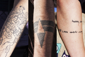 While the history of the modern tattoo can be mostly traced back to Polynesian and Japanese roots, a plethora of other styles exist today: American, Trash-Polka, watercolor, dotwork, black and grey, lettering, realist, surrealist, biomechanical, Tahitian, Samoan, Maori, Hawaiian, Celtic, Native American, Haida, to name a few.